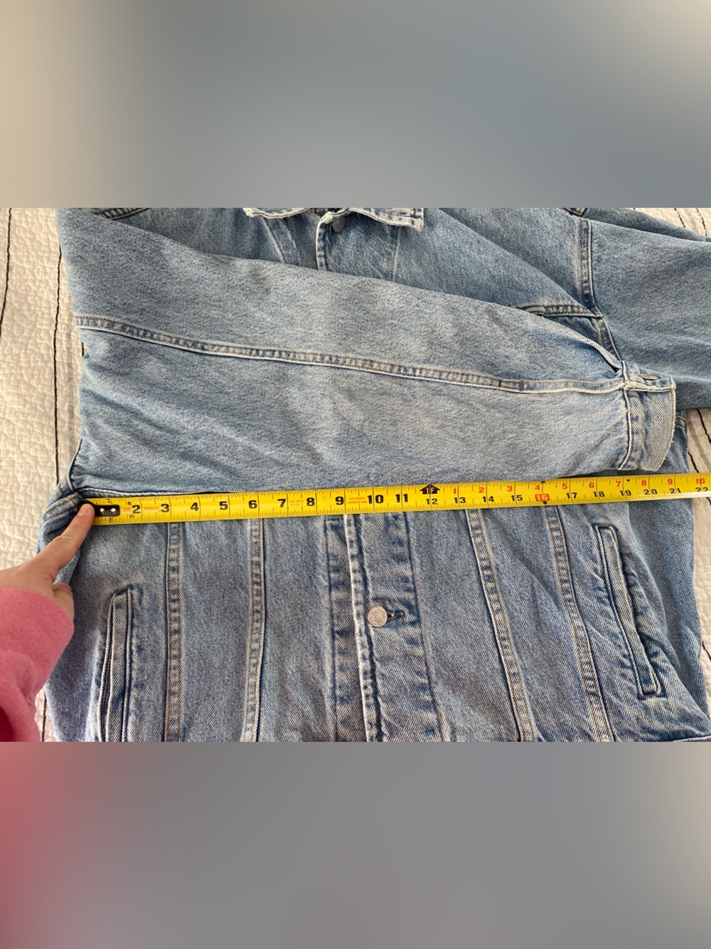 GAP Vintage Denim Jacket Large - Picture 12 of 15